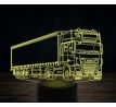 Beling 3D lampa,Daf XF 460 FT, 7 farebná K22