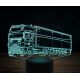 Beling 3D lampa,DAF XF commercial 2, 7 farebná K25