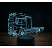 Beling 3D lampa,DAF Nákladné auto s plošinou 2, 7 farebná K32