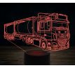 Beling 3D lampa,DAF XF480 palivové auto, 7 farebná K35