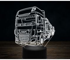 Beling 3D lampa,DAF XF s naloženou plošinou, 7 farebná K36