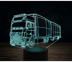 Beling 3D lampa,DAF XF s návesom, 7 farebná K37