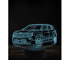 Beling 3D lampa, Jeep Avenger 7 farebná, VBN4