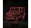 Beling 3D lampa, Jeep Hotchkiss M201, 7 farebná, VBN8