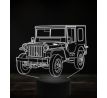 Beling 3D lampa, Jeep Hotchkiss M201, 7 farebná, VBN8