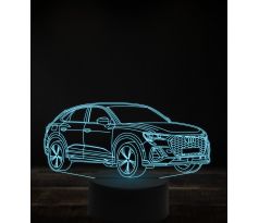 Beling 3D lampa, Audi Q3 sportback, 7 farebná, VBN9