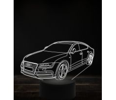 Beling 3D lampa, Audi A7 S-line, 7 farebná, VBN11