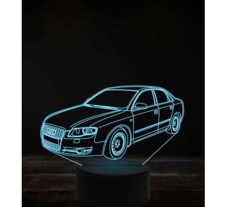 Beling 3D lampa, Audi A5 ,7 farebná, VBN16