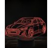 Beling 3D lampa, Audi RS6 ,7 farebná, VBN20