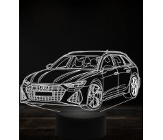 Beling 3D lampa, Audi RS6 ,7 farebná, VBN20
