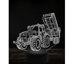 Beling 3D lampa,Case tactor opened trailer, 16 farebná RJ8