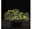 Beling 3D lampa, Formula Fernando Alonso aston martin ,16 farebná, FF3