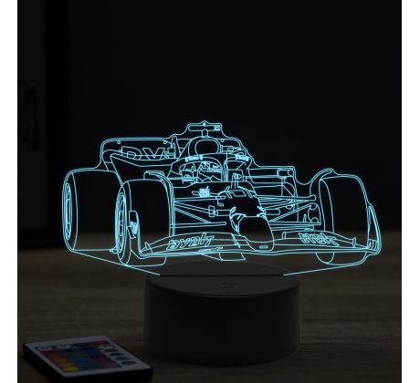 Beling 3D lampa, Formula Max Verstappen Red Bull ,16 farebná, FF5