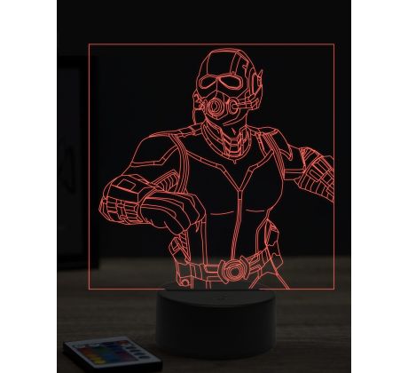 Beling 3D lampa, Ant Man ,7 farebná EP1