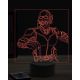 Beling 3D lampa, Ant Man ,7 farebná EP1