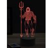 Beling 3D lampa, Aquaman ,7 farebná EP2