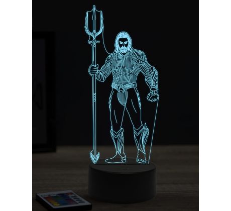 Beling 3D lampa, Aquaman ,7 farebná EP2