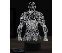 Beling 3D lampa, Cyborg, 7 farebná EP4