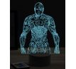 Beling 3D lampa, Cyborg, 7 farebná EP4