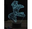 Beling 3D lampa,War machine ,7 farebná EP7