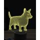 Beling 3D lampa, Welsh Corgi Pembroke, 7 farebná OR10