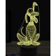 Beling 3D lampa,Pluto, 7 farebná OR27