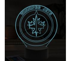 Beling 3D lampa,Winnipeg Jets, 7 farebná SA923