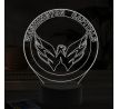 Beling 3D lampa,Washington Capitals, 16  farebná SAN856SD5LS