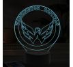 Beling 3D lampa,Washington Capitals, 16  farebná SAN856SD5LS