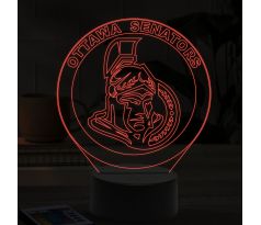 Beling 3D lampa,Ottawa Senators, 7 farebná SAN856LS