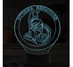 Beling 3D lampa,Ottawa Senators, 16  farebná SAN856LS