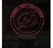 Beling 3D lampa,Tampa Bay Lightning, 16  farebná 9FGH5W