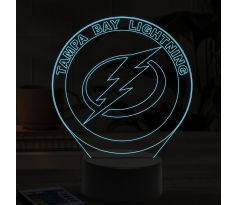Beling 3D lampa,Tampa Bay Lightning, 7 farebná 9FGH5W