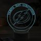 Beling 3D lampa,Tampa Bay Lightning, 16  farebná 9FGH5W
