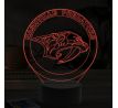 Beling 3D lampa,Nashville Predators, 16 farebná 9QSDFG6S5W
