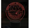 Beling 3D lampa,New York Islanders, 16  farebná 9QSDFG6S
