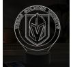 Beling 3D lampa,Vegas Golden Knights, 7 farebná 9QSD6S