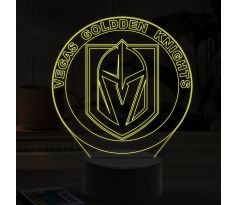 Beling 3D lampa,Vegas Golden Knights, 7 farebná 9QSD6S