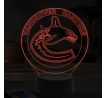 Beling 3D lampa,Vancouver Canucks, 16  farebná 9QVC65DDA