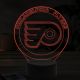 Beling 3D lampa,Philadelphia Flyers, 16  farebná 9QVC65A