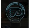 Beling 3D lampa,Philadelphia Flyers, 7 farebná 9QVC65A