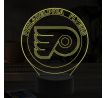 Beling 3D lampa,Philadelphia Flyers, 16  farebná 9QVC65A