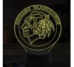 Beling 3D lampa,Chicago Blackhawks, 16  farebná 9QQA5A
