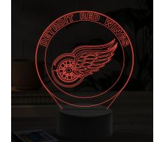 Beling 3D lampa,Detroit Red Wings, 7 farebná 98A95DQ55A