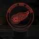 Beling 3D lampa,Detroit Red Wings, 16  farebná 98A95DQ55A