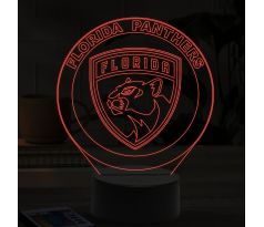 Beling 3D lampa,Florida Panthers, 7 farebná A95DQ