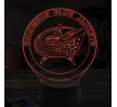 Beling 3D lampa,Columbus Blue Jackets, 16  farebná ASS6A9AXS