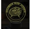 Beling 3D lampa,Columbus Blue Jackets, 16  farebná ASS6A9AXS