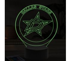 Beling 3D lampa, Dallas Stars, 7 farebná ASS6A9AX