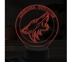 Beling 3D lampa, Arizona Coyotes, 7 farebná ASS6A9
